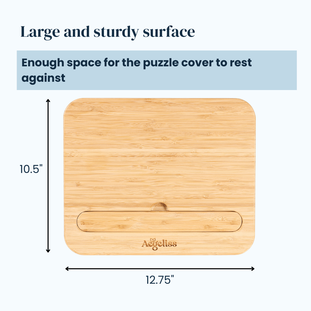 Adjustable bamboo book stand with ergonomic design for tabletop display and support