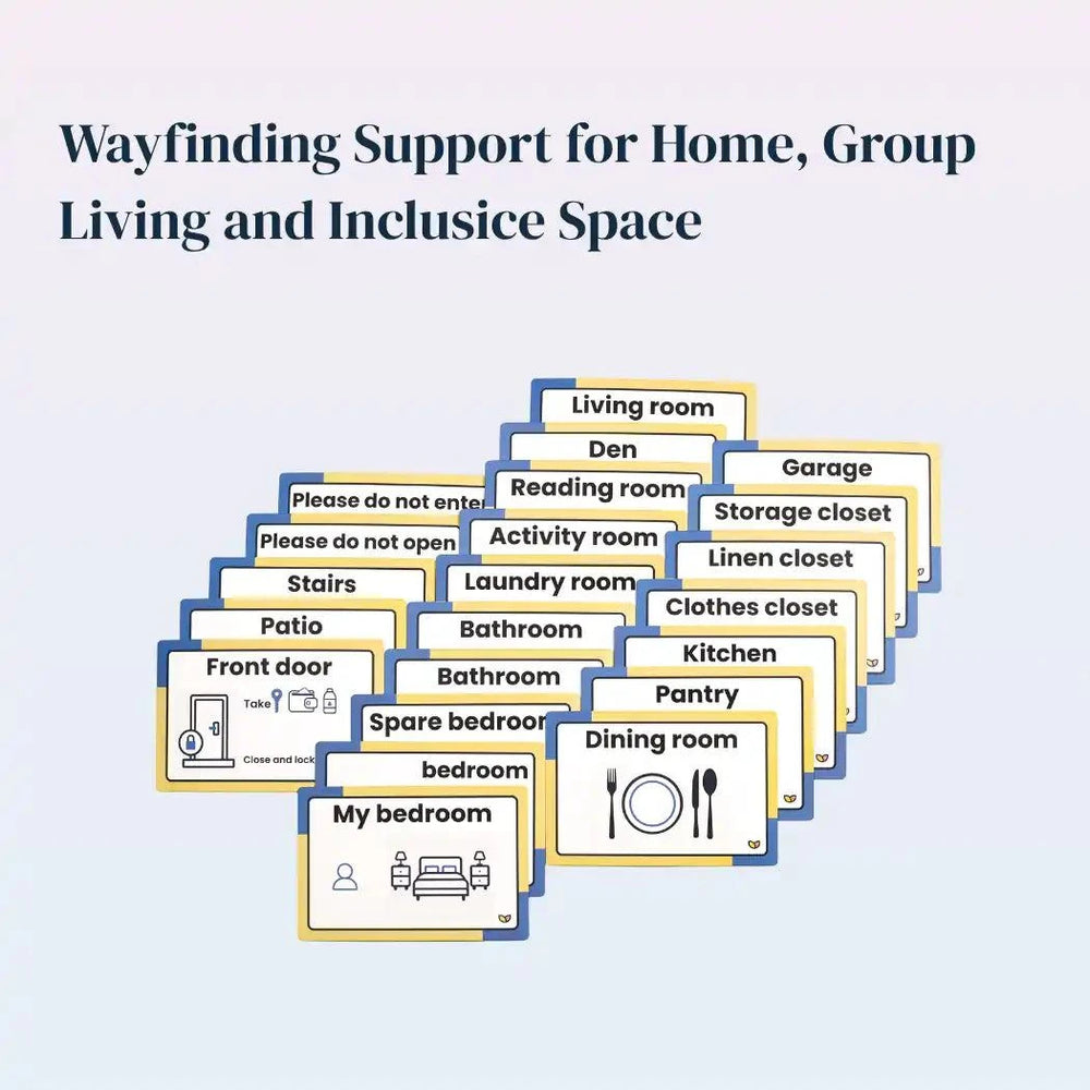 Door Signs for Wayfinding Support