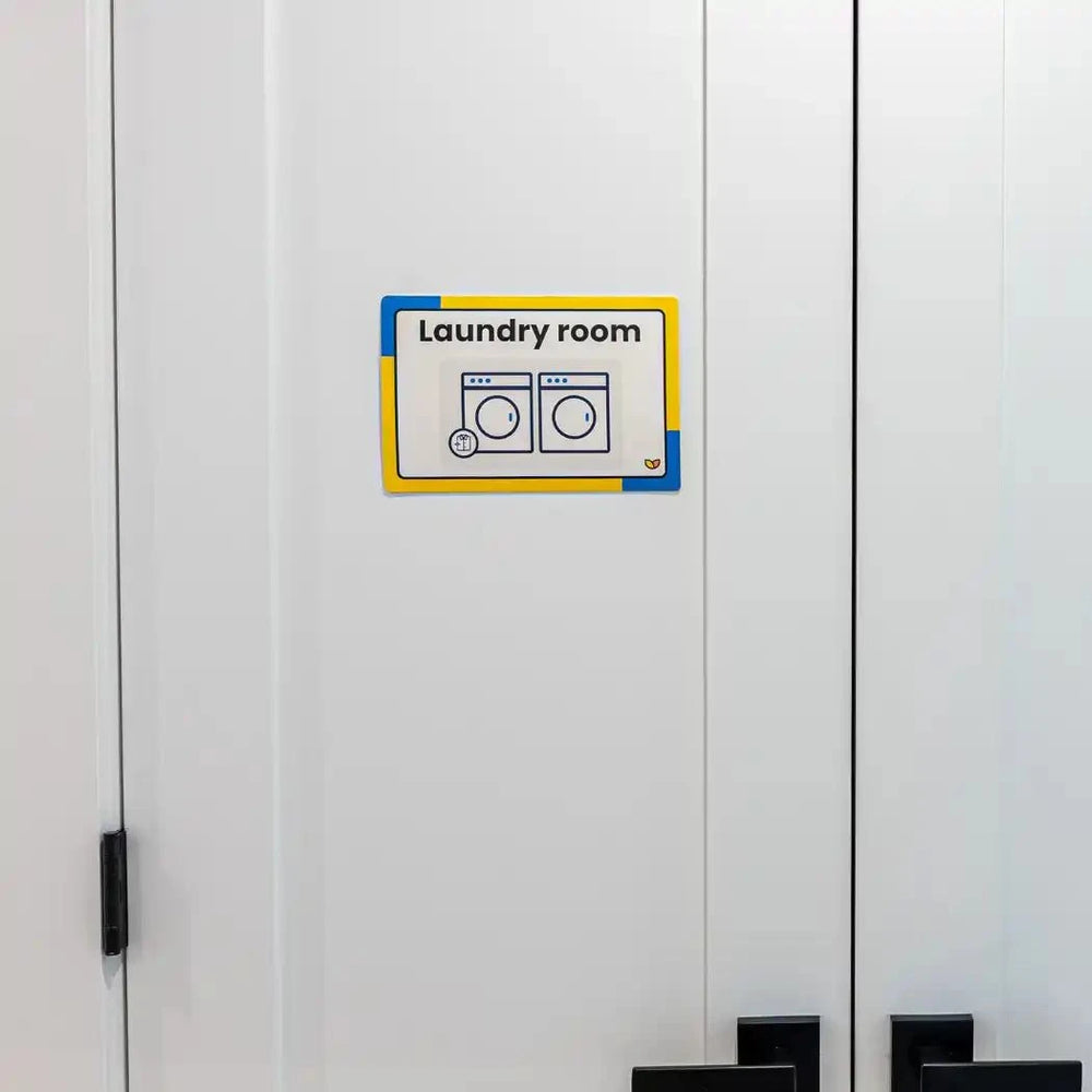 Door Signs for Wayfinding Support