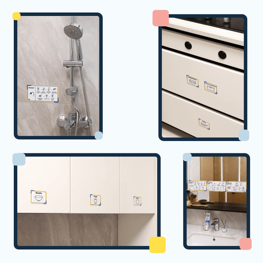 Visual aids for dementia care, memory care, dementia patients to support independence
