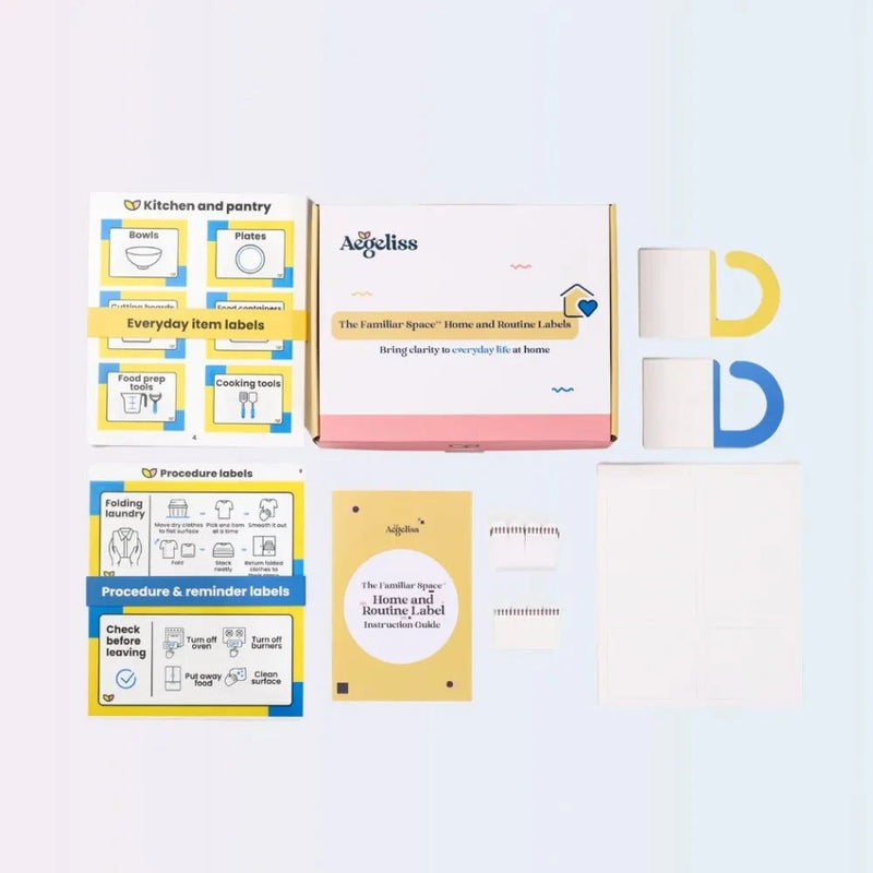 Home & Routine Labels for Daily Independence